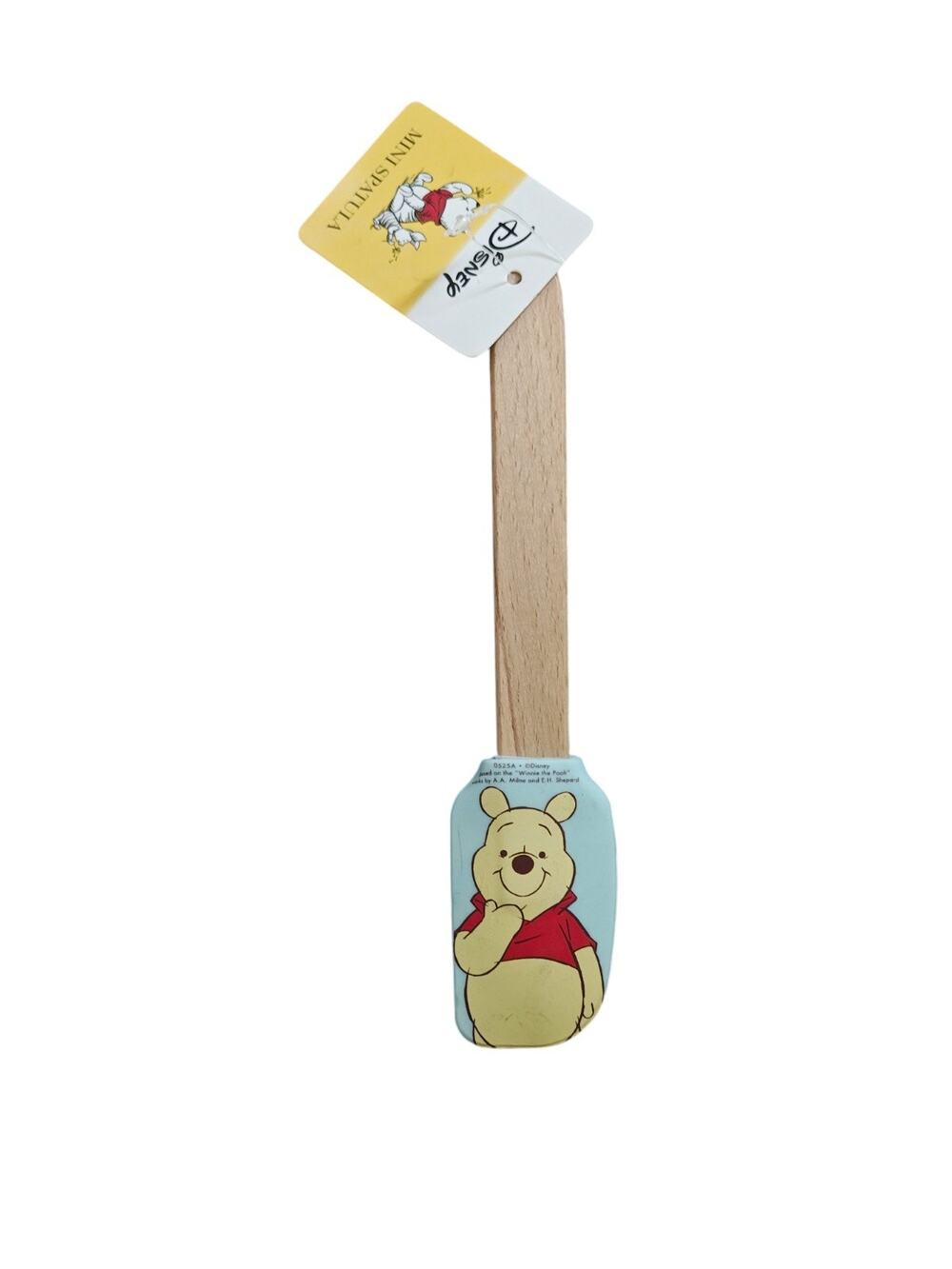 Disney Pooh Silicone Spatulas 8" Wood Handle